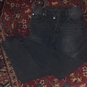 High waisted Free People jeans (24 Reg)